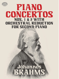 Johannes Brahms: Concerten 1 & 2 (noty na čtyřruční klavír)