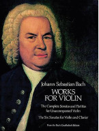 J.S. Bach: Works For Violin (noty na housle, klavír)
