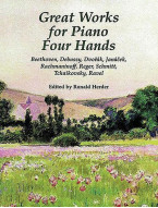 Great Works, For Piano Four Hands (noty na čtyřruční klavír)
