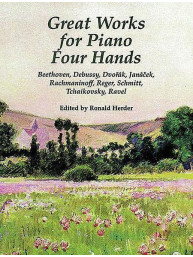 Great Works, For Piano Four Hands (noty na čtyřruční klavír)