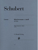 Franz Schubert: Piano Sonata In C Minor D.958 (noty na klavír)