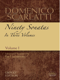 Domenico Scarlatti: 90 Sonatas In Three Volumes - 1 (noty na klavír)
