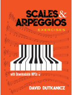 David Dutkanicz: Scales And Arpeggios - Exercises (noty na klavír)