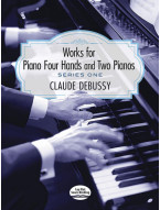 Claude Debussy: Works for Piano 4 Hands and 2 Pianos - Series One (noty na čtyřruční klavír)