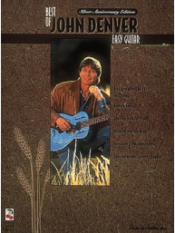 Best Of John Denver - Easy Guitar (noty, melodická linka, akordy)