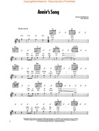Best Of John Denver - Easy Guitar (noty, melodická linka, akordy)