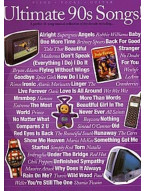 Ultimate 90'S Songs (noty na klavír, zpěv, akordy)