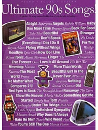 Ultimate 90'S Songs (noty na klavír, zpěv, akordy)