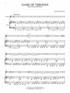 Game of Thrones / Hra o trůny - Theme (noty na trubku, klavír)