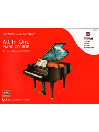 Bastien New Traditions: All In One Piano Course - Primer Book B (noty na klavír)