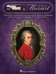 E-Z Play Today 180: Best of Mozart (noty, melodická linka, akordy)
