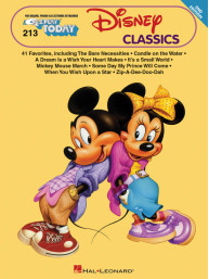 E-Z Play Today 213: Disney Classics (noty, melodická linka, akordy)