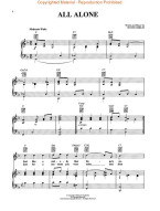 Irving Berlin: Ballads (noty na klavír, zpěv, akordy)