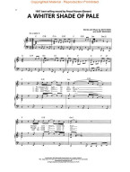 Procol Harum: A Whiter Shade of Pale (noty na klavír, zpěv, akordy)