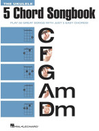 Ukulele 5 Chord Songbook (noty, melodická linka, akordy)