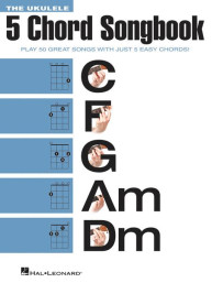 Ukulele 5 Chord Songbook (noty, melodická linka, akordy)