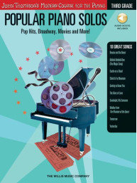Popular Piano Solos: Pop Hits, Broadway, Movies And More! Grade 3 (noty na klavír) (+audio)