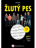 Zpěvník Žlutý pes: 32 hitů - noty, akordy, texty