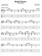 Wedding Music for Pick-Style Guitar (noty, tabulatury na kytaru)