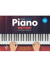 Rockschool Piano Method Book 1 (noty na snadný klavír) (+audio)
