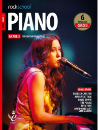 Rockschool Piano Grade 5 - 2019 (noty na klavír) (+audio)