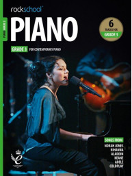 Rockschool Piano Grade 3 - 2019 (noty na klavír) (+audio)