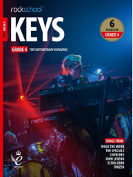 Rockschool Keys Grade 4 - 2019 (noty na keyboard) (+audio)