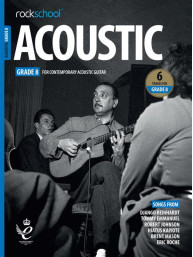 Rockschool Acoustic Guitar Grade 8 - 2019 (noty, tabulatury na kytaru) (+audio)