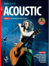 Rockschool Acoustic Guitar Grade 4 - 2019 (noty, tabulatury na kytaru) (+audio)
