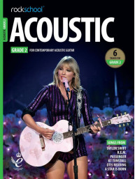 Rockschool Acoustic Guitar Grade 2 - 2019 (noty, tabulatury na kytaru) (+audio)