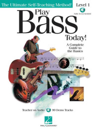 Play Bass Today! Level 1 (noty, tabulatury na baskytaru) (+audio)