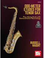 Odd-Meter Etudes for Tenor Sax (noty na tenorsaxofon) (+audio)