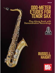 Odd-Meter Etudes for Tenor Sax (noty na tenorsaxofon) (+audio)