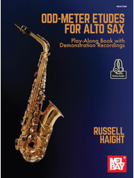 Odd-Meter Etudes for Alto Sax (noty na altsaxofon) (+audio)