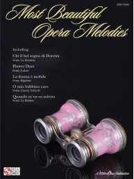 Most Beautiful Opera Melodies (noty na snadný klavír)