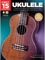 First 15 Lessons - Ukulele (tabulatury na ukulele) (+audio & video)