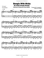 Boogie Woogie & The Blues (noty na klavír) (+audio)