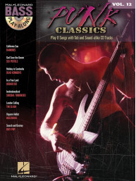 Bass Play-Along 12: Punk Classics (noty, tabulatury na baskytaru) (+audio)