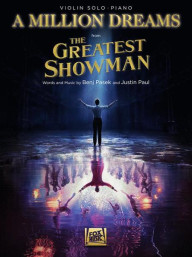 A Million Dreams from The Greatest Showman / Největší showman (noty na housle, klavír)