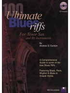 100 Ultimate Blues Riffs (noty na tenorsaxofon) (+audio)