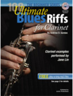 100 Ultimate Blues Riffs (noty na klarinet) (+audio)