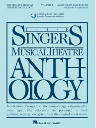 Singer's Musical Theatre Anthology 2 (noty na klavír, zpěv mezzosoprán, akordy) (+audio)
