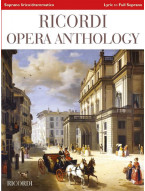 Ricordi Opera Anthology  (noty na klavír, zpěv)