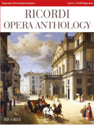 Ricordi Opera Anthology  (noty na klavír, zpěv)