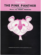 Pink Panther / Růžový panter (noty na klavír)