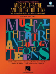 Musical Theatre Anthology for Teens - Young Women's (noty na klavír, zpěv, akordy) (+audio)
