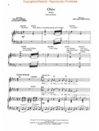 Leonard Bernstein: Wonderful Town (noty na klavír, zpěv, akordy)