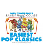 John Thompson's Easiest Pop Classics (noty na snadný klavír)