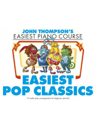 John Thompson's Easiest Pop Classics (noty na snadný klavír)