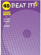 Beat It! 5: 45 Chart Hits (noty na klavír, zpěv, akordy)